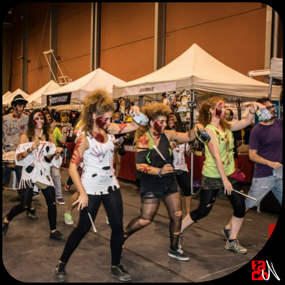 Inici ball i passeig de la zombie walk